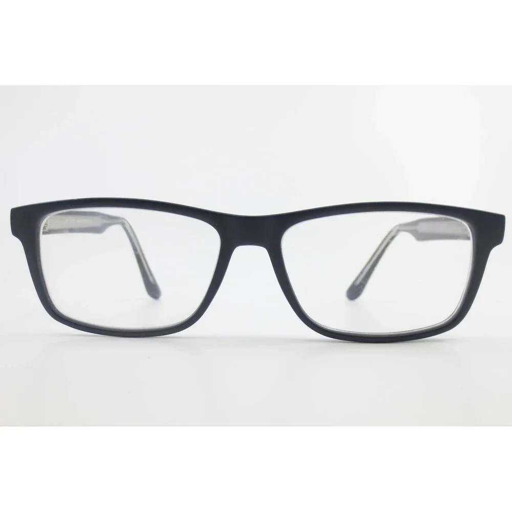 Navy Blue Rectangular Eyeglass Frames MP 20225 55-15-145 Matte Finish Eyewear